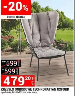 Merkury Market Krzesło ogrodowe Technorattan Oxford oferta