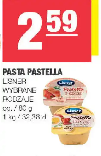 Spar Pasta Pastella Lisner oferta