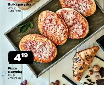 Netto Pizza z szynką oferta