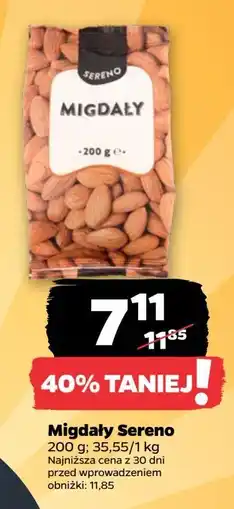 Netto Migdały Sereno oferta