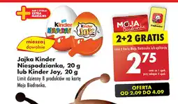 Biedronka Jajko niespodzianka Kinder Niespodzianka oferta