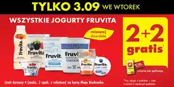 Biedronka Jogurt brzoskwinowy Fruvita oferta