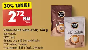 Biedronka Cappuccino śmietankowe Cafe D'or oferta