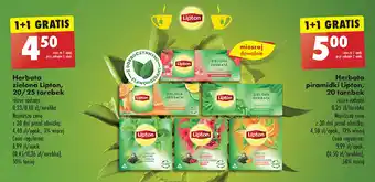 Biedronka Herbata mandarin & orange Lipton Green Tea oferta