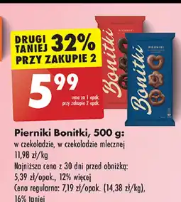 Biedronka Pierniki w czekoladzie Bonitki oferta