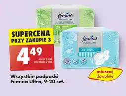 Biedronka Podpaski soft Femina Ultra oferta