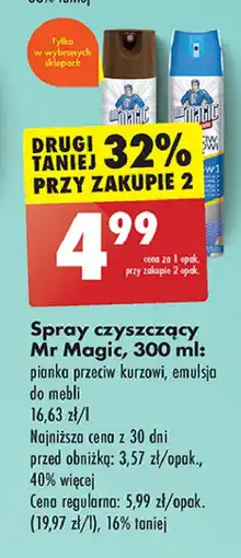 Biedronka Pianka przeciw kurzowi 5w1 Mr Magic oferta