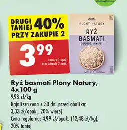 Biedronka Ryz basmati Plony Natury oferta