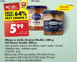 Biedronka Mięsiwo w sosie własnym Nasze Smaki oferta