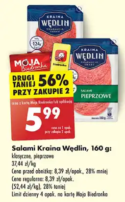 Salami pieprzowe Kraina Wędlin