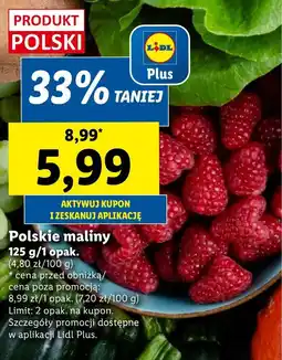 Lidl Malina polska oferta
