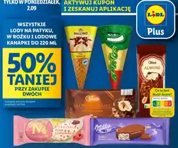Lidl Lód pink lemonade Algida Magnum oferta