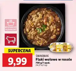 Lidl Flaki wołowe w rosole Smak Mak oferta