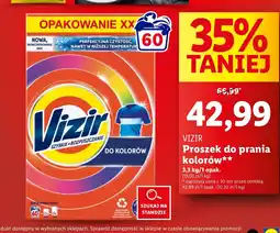 Lidl Proszek do prania kolorów Vizir oferta