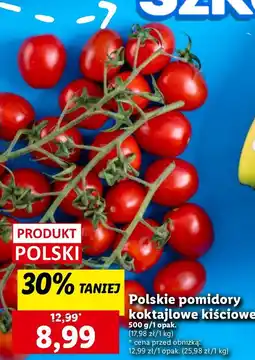 Lidl Pomidory koktajlowe - gałązka oferta