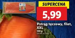Lidl Pstrąg tęczowy filet xxl oferta
