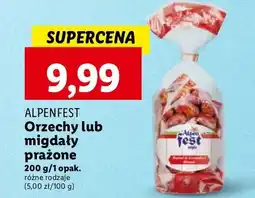 Lidl Migdały prażone w posypce cukrowej Alpen Fest oferta