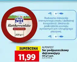 Lidl Ser podpuszczkowy Alpen Fest oferta