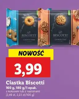 Lidl Ciastka z nasionami Biscotti oferta