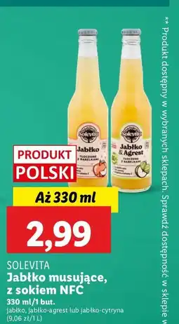 Lidl Napój jabłkowo-cytrynowy Solevita oferta