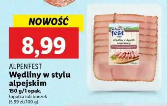 Lidl Łopatka alpejska Alpen Fest oferta