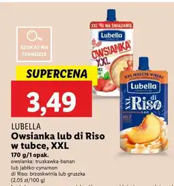 Lidl Owsianka z bananami i truskawkami Lubella oferta