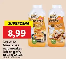 Lidl Mieszanka do przygotowania pancakes Pan Shaky oferta