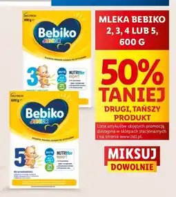Lidl Mleko 3 Bebiko Junior oferta