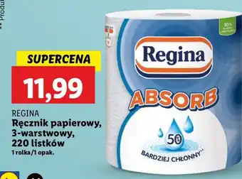 Lidl Ręcznik papierowy Regina Absorb oferta