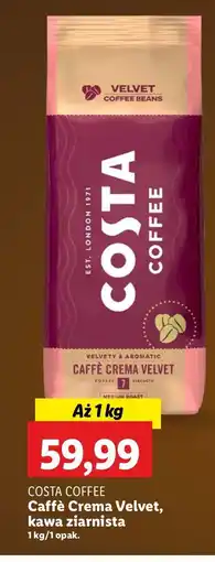 Lidl Kawa Costa Coffee Cafee Crema Velvet oferta