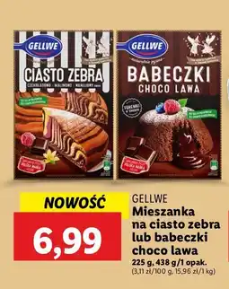 Babeczki choco lawa Gellwe