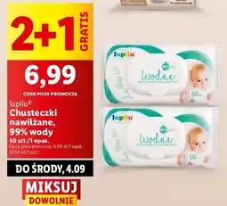 Lidl Chusteczki wodne Lupilu oferta