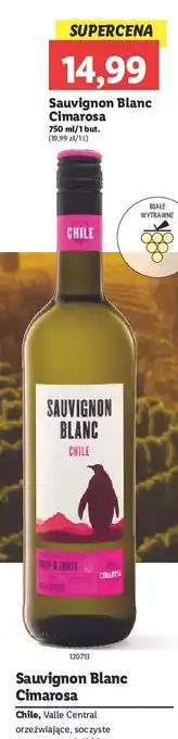 Lidl Wino Cimarosa Sauvignon Blanc oferta
