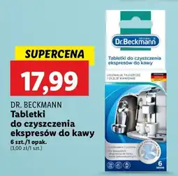 Lidl Tabletki do czyszczenia ekspresów kawy Dr. Beckmann oferta