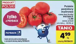 Carrefour Pomidory malinowe polska oferta