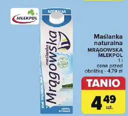 Carrefour Maslanka naturalna Mrągowska oferta