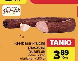 Carrefour Kiełbasa krucha pieczona Dubielak oferta
