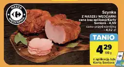 Carrefour Szynka z naszej wędzarni Nasza Wędzarnia Carrefour oferta