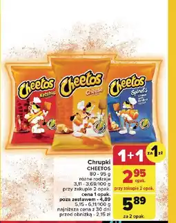Carrefour Chrupki ketchup Cheetos oferta