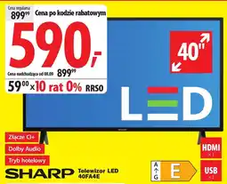 Media Expert Telewizor Sharp oferta
