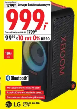 Media Expert Power audio LG oferta