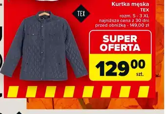 Carrefour Kurtka męska TEX oferta