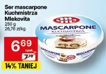 Delikatesy Centrum Ser mascarpone kuchmistrza Mlekovita oferta