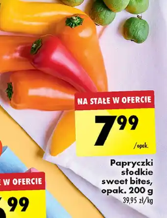 Biedronka Papryka słodka sweet bites oferta