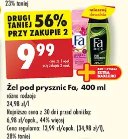 Biedronka Żel pod prysznic Fa Men Sport Energy Boost oferta