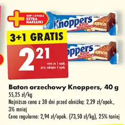 Biedronka Baton Knoppers oferta