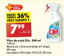 Biedronka Płyn do mycia szyb lemon Clin Windows & Glass oferta