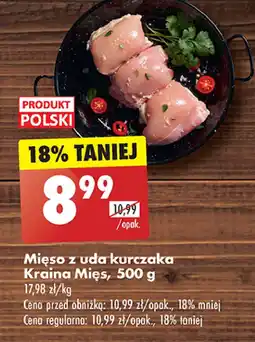 Biedronka Mięso z uda kurczaka Kraina Mięs oferta