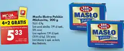 Biedronka Masło ekstra Mlekovita Polskie oferta