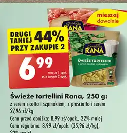 Biedronka Tortellini z prosciutto i serem Giovanni Rana oferta